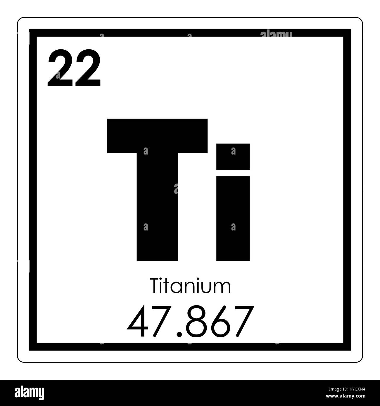Symbol For Titanium