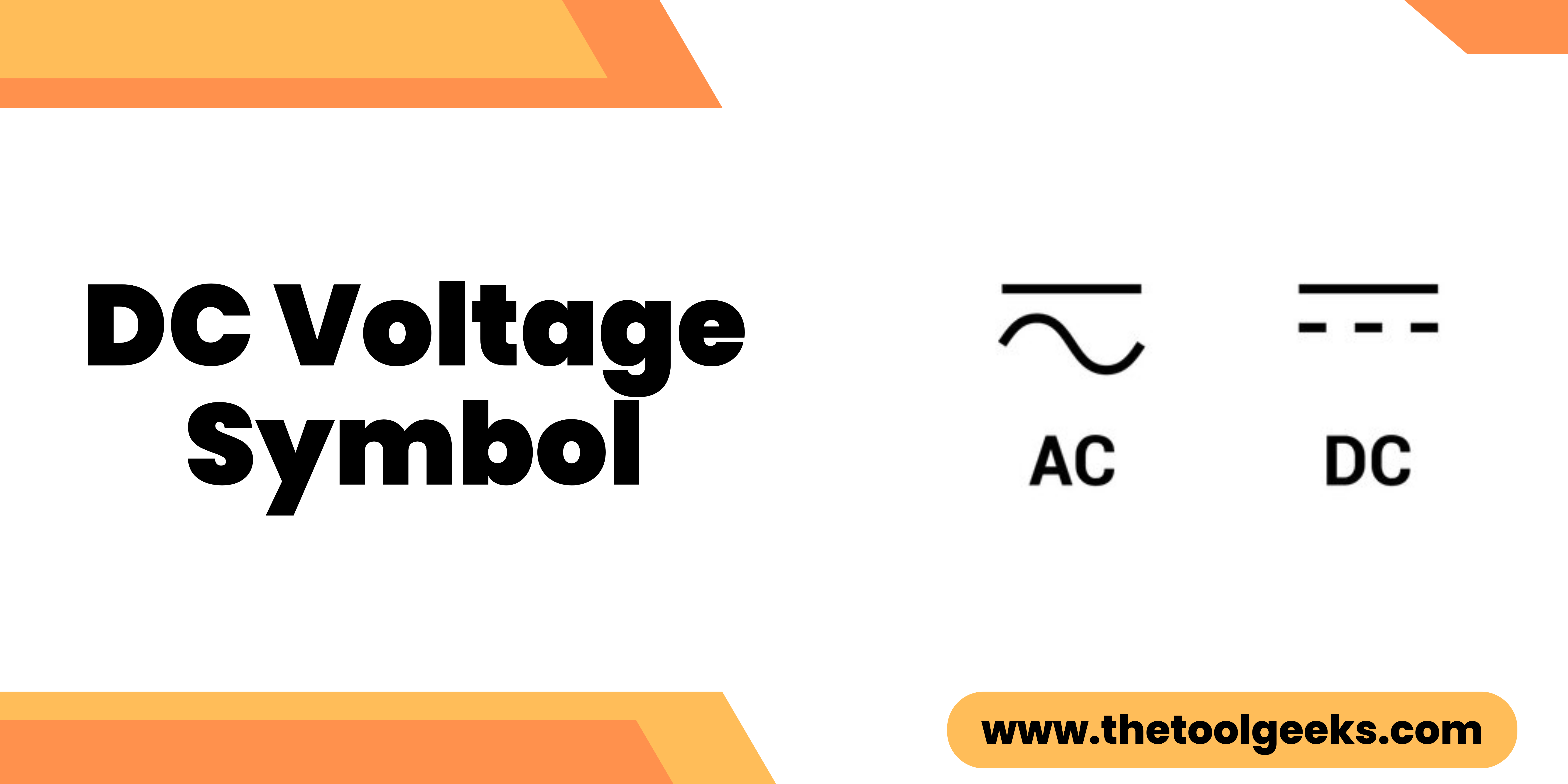Symbol For Voltage