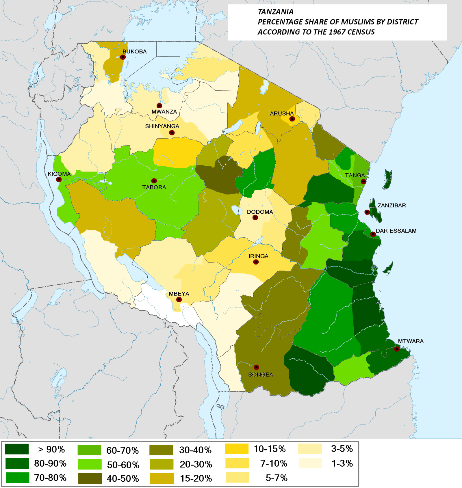 Tanzania Country Religion