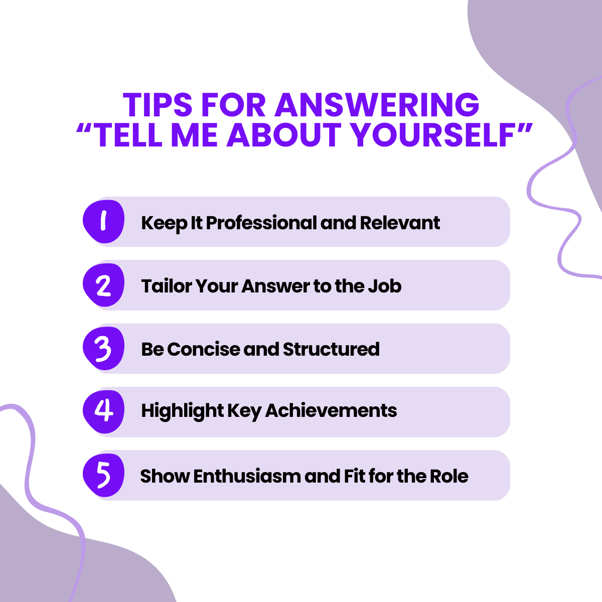 Tell Me About Yourself Answer