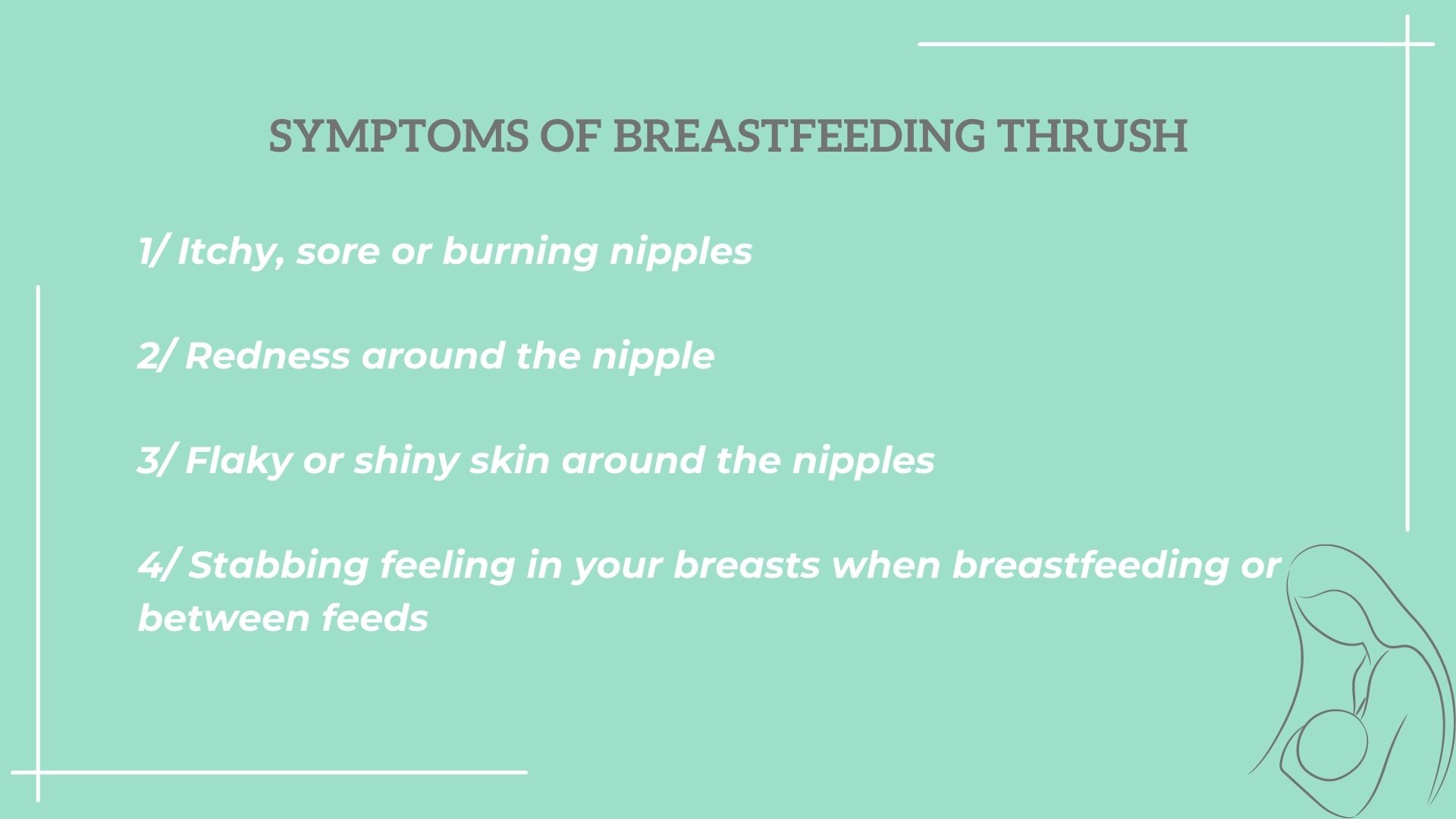 Thrush Symptoms In Breastfeeding