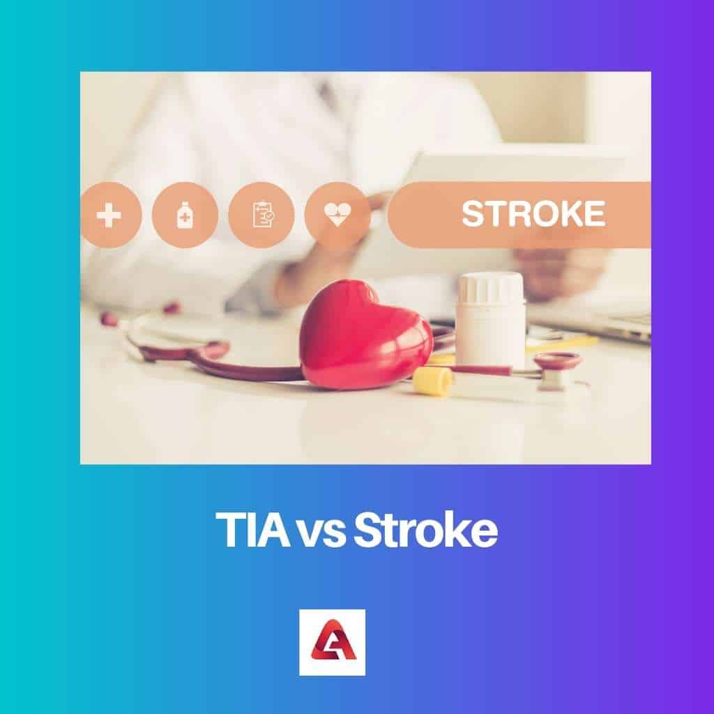Tia Vs Stroke