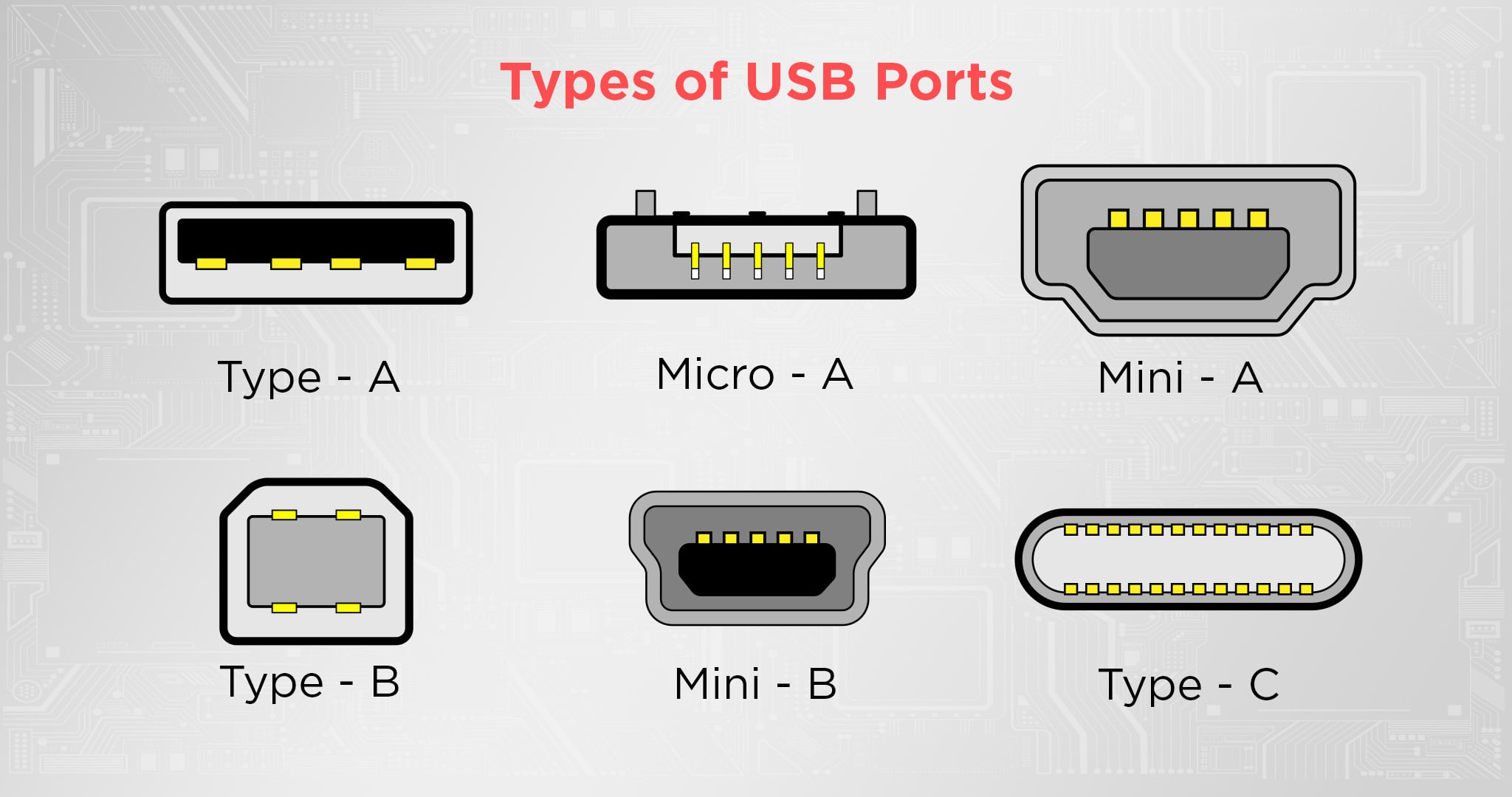 Types Of Usb Port