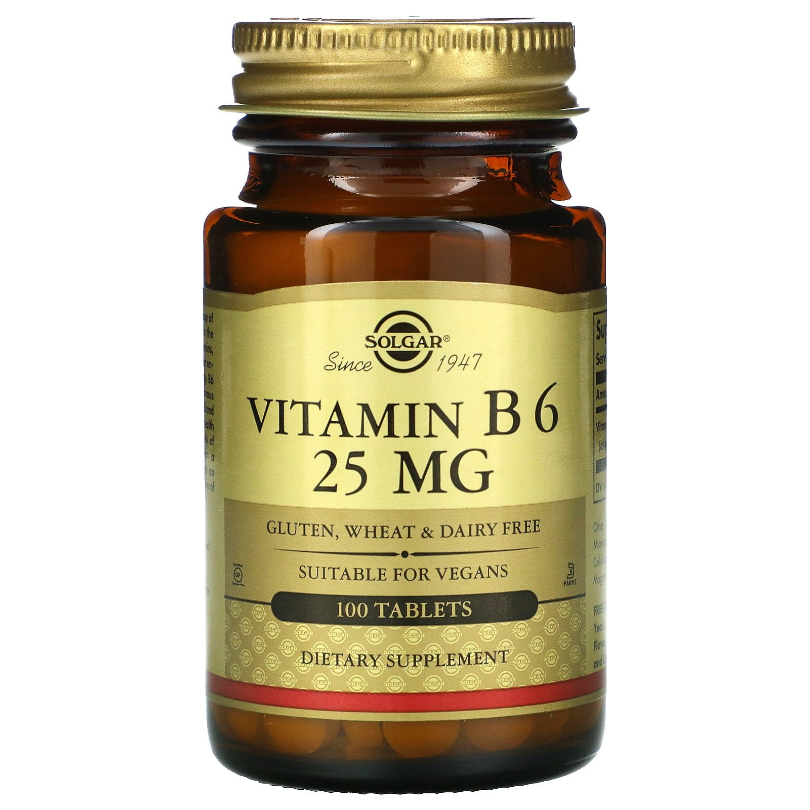 Vitamin B6 25 Mg