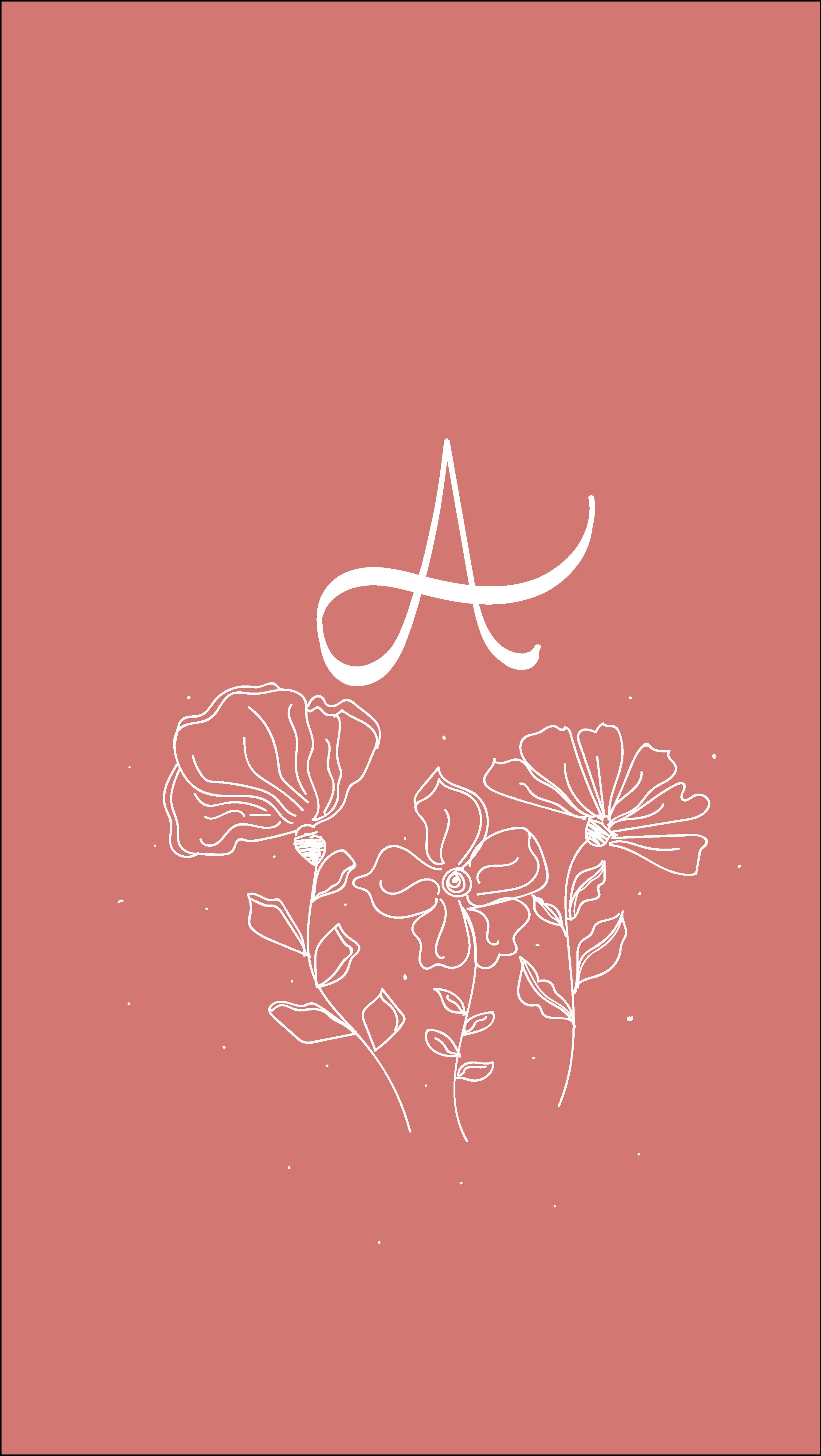 Wallpaper Huruf A