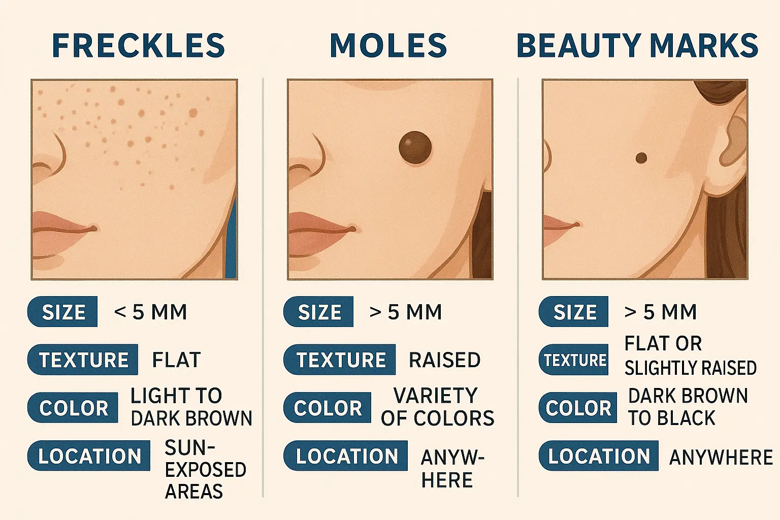 What Are Beauty Moles