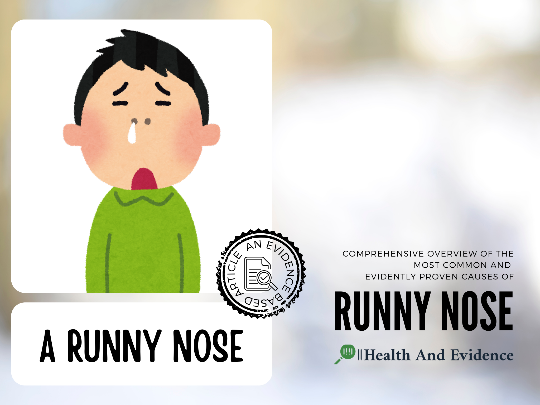 What Causes A Runny Nose
