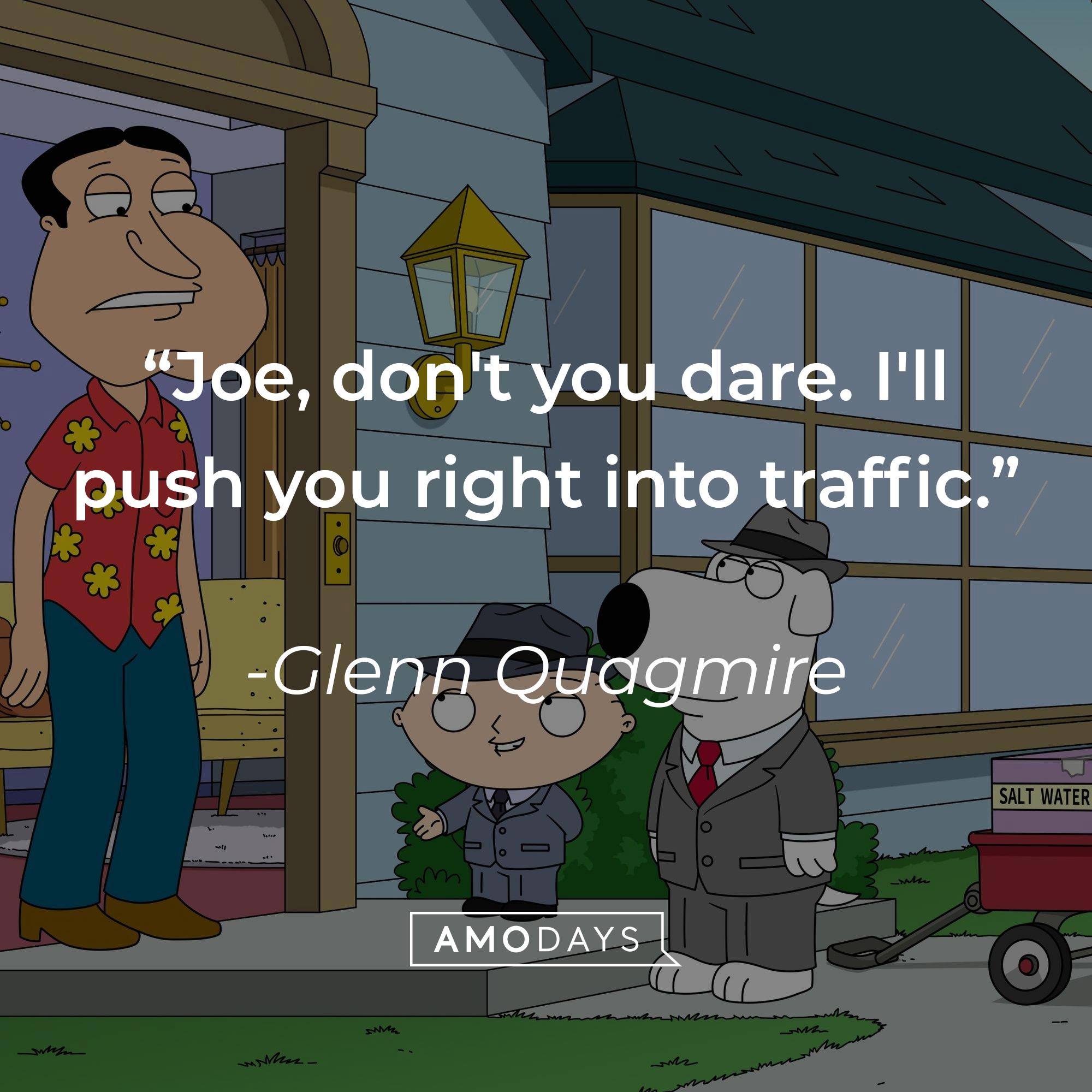 What Does Quagmire Say