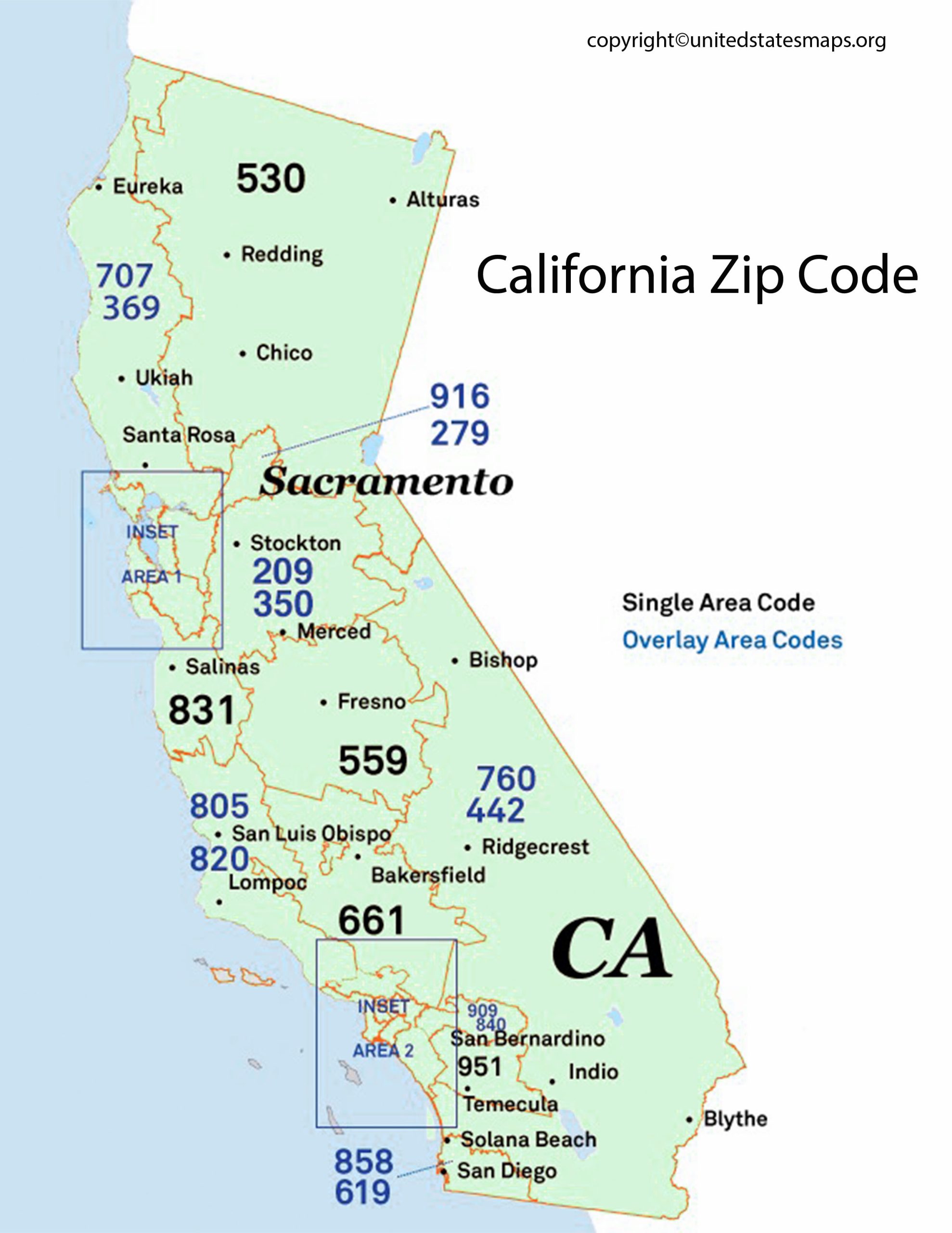 What Zip Code In California