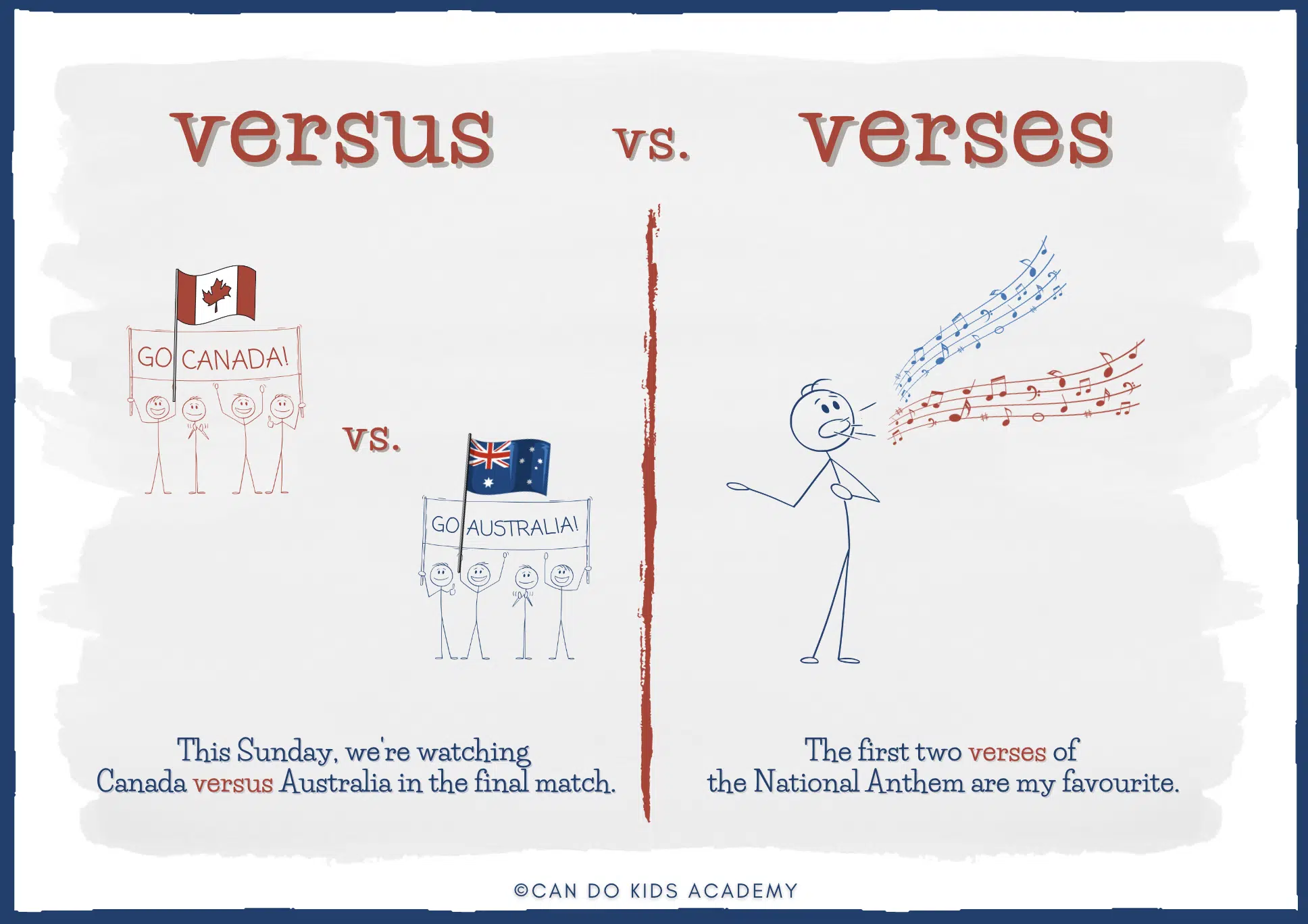 When To Use Versus Or Verses
