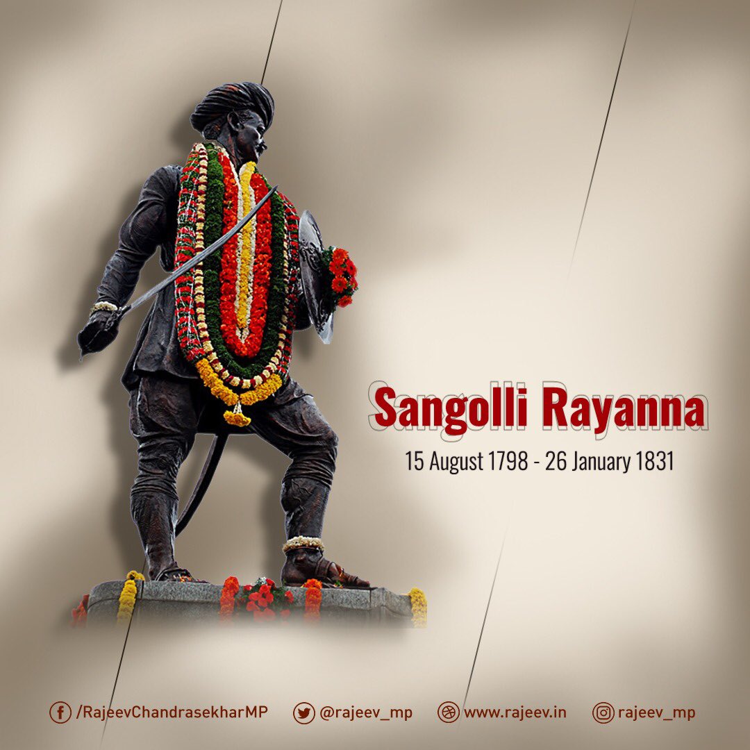 When Was Born Sangolli Rayanna