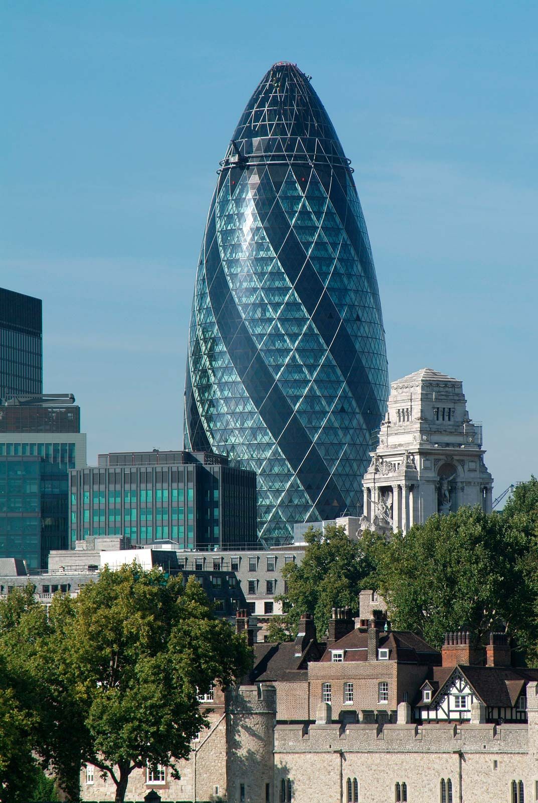 When Was Gherkin Built