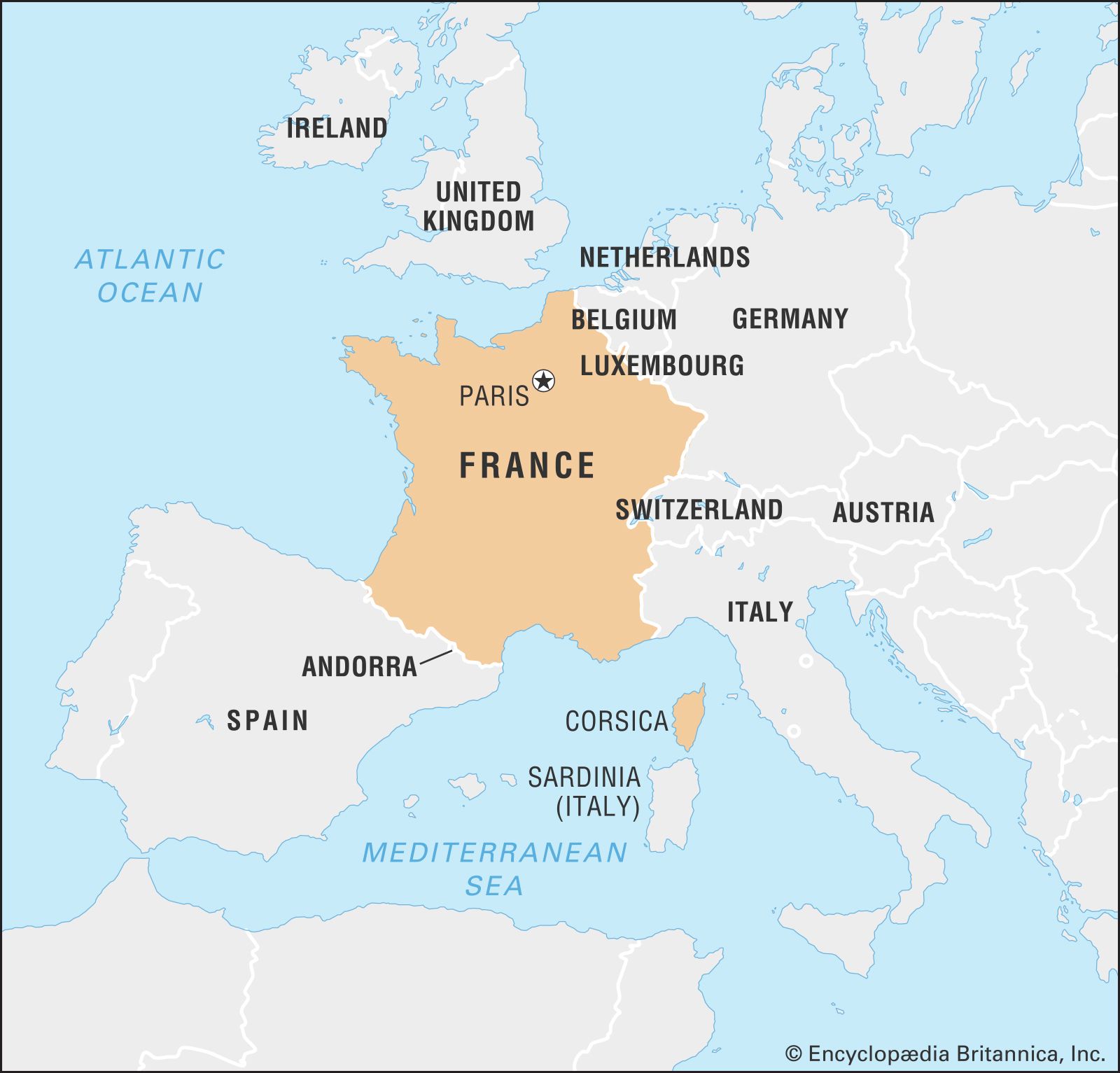 Where Is Located France