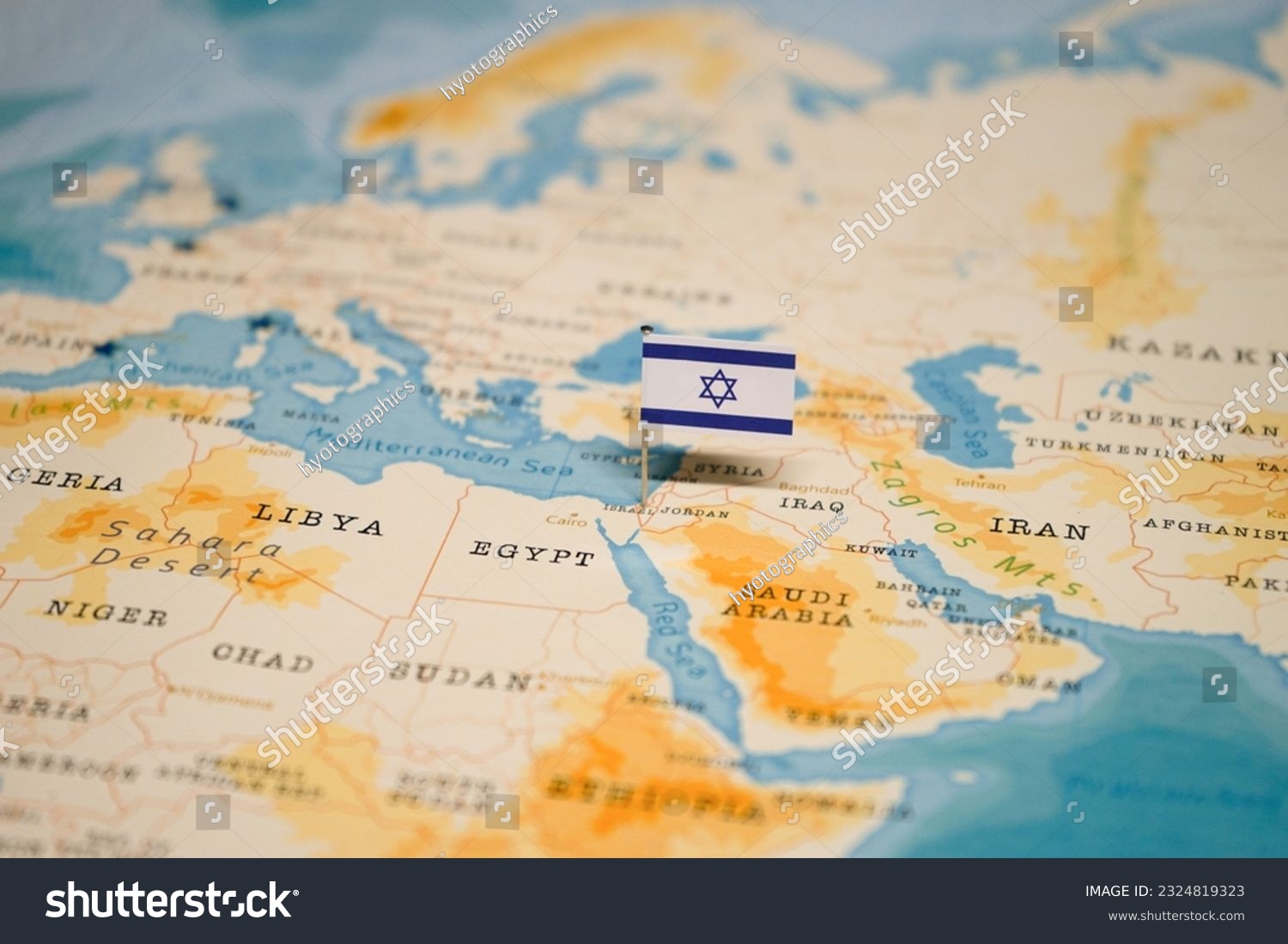 Where Is Located Israel In World Map