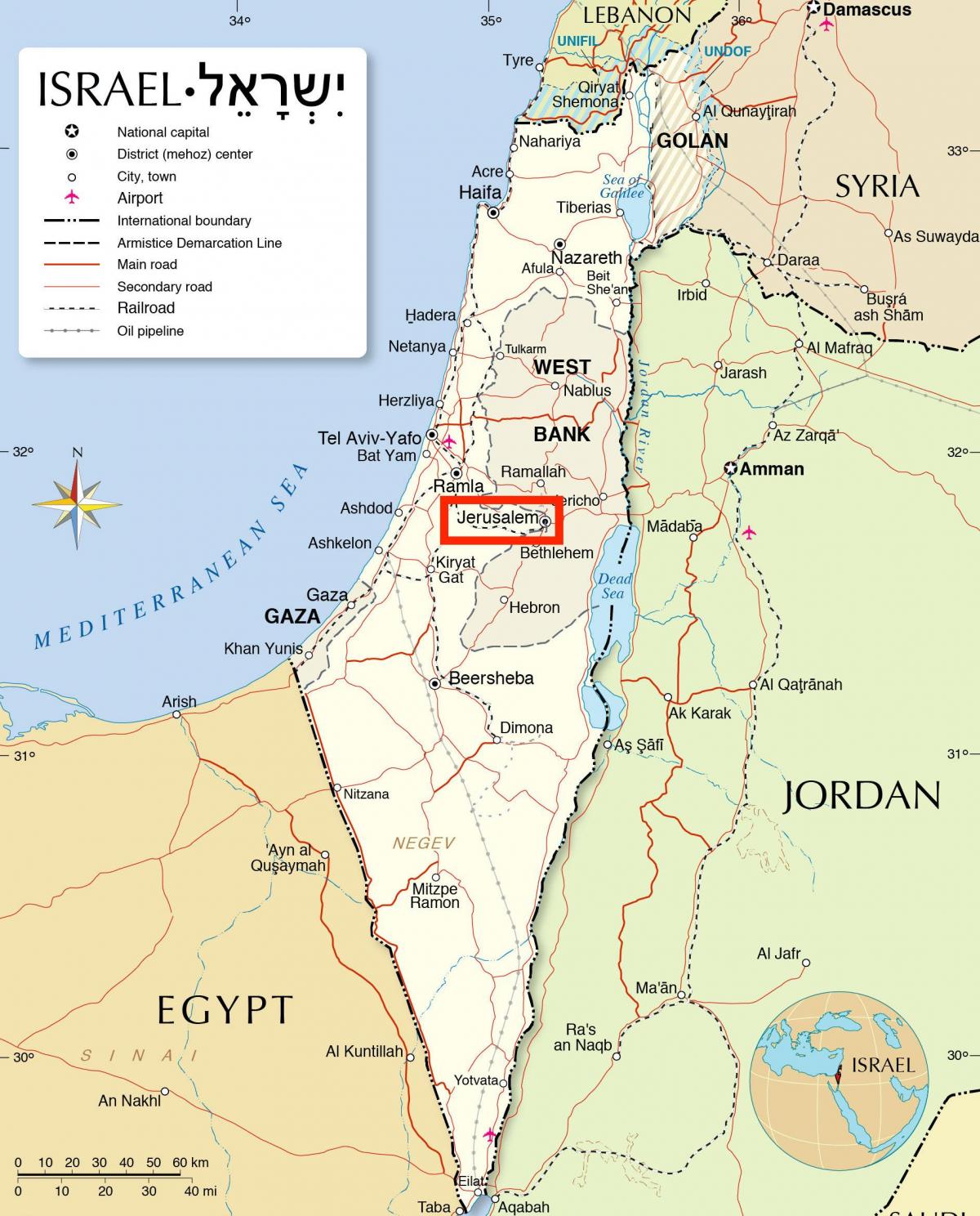 Where Is Located Jerusalem