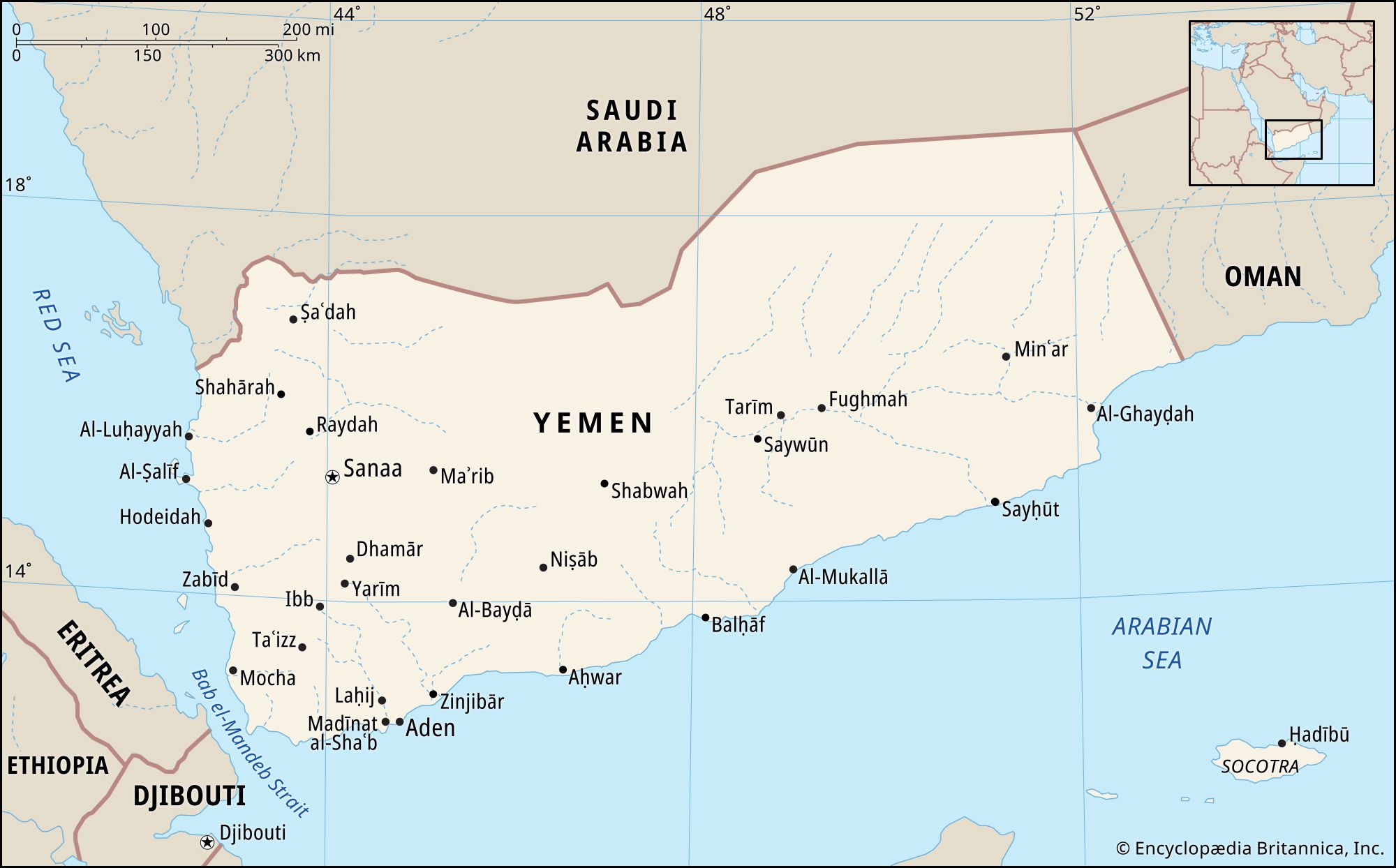 Where Is Located Yemen