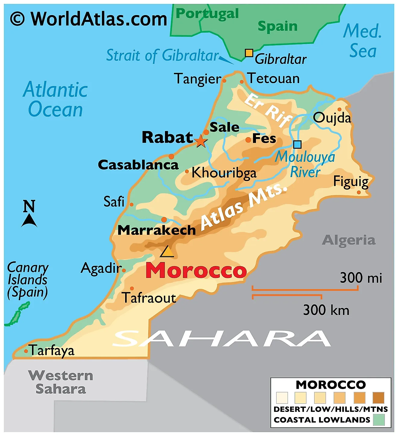 Where Morocco Located