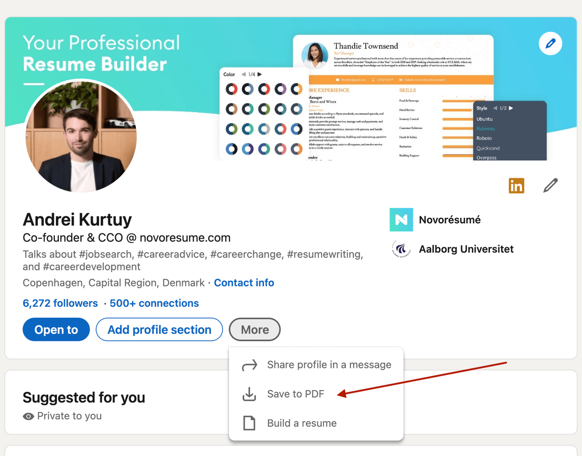 Where To See Uploaded Resume In Linkedin