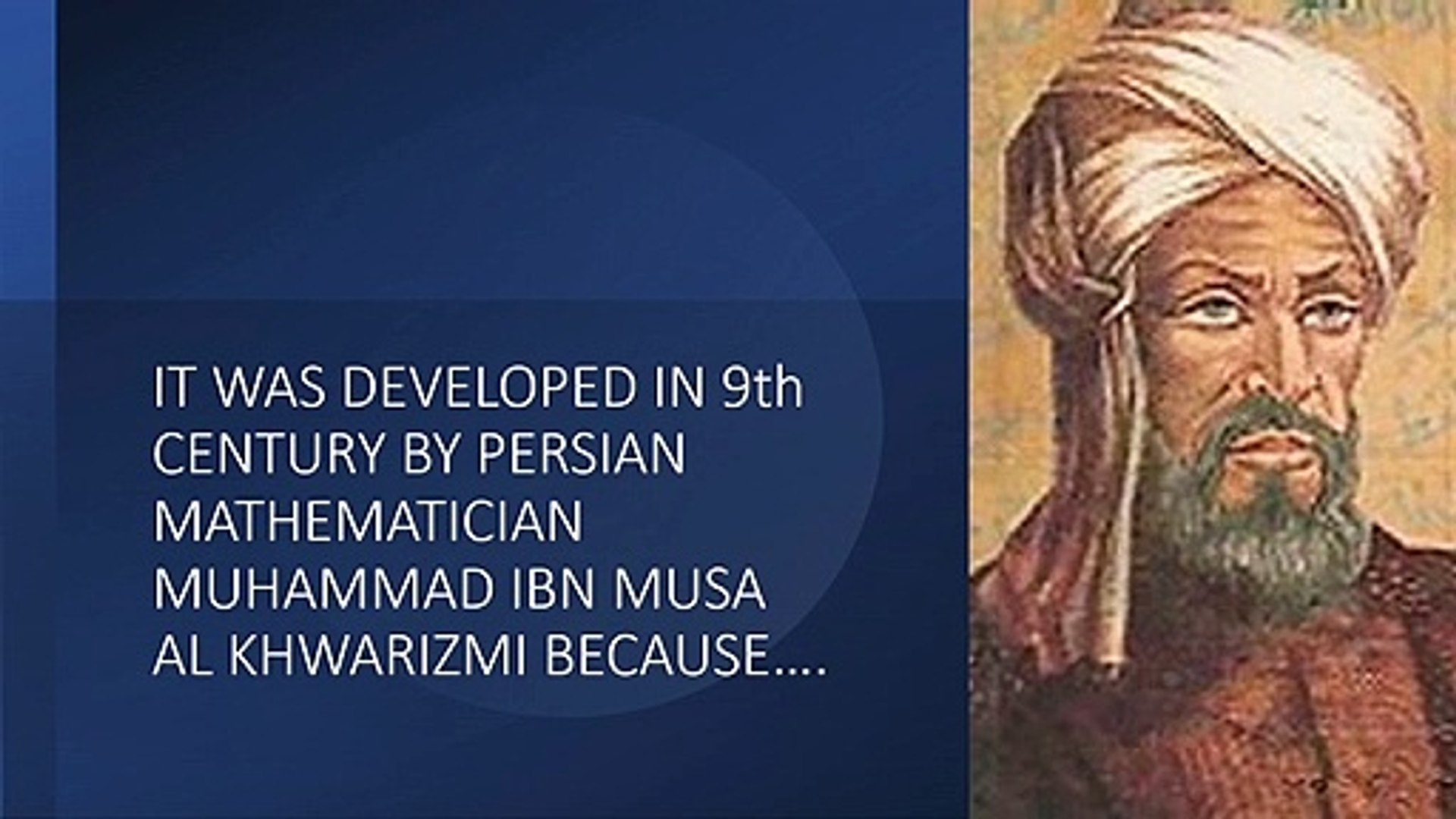 Who Created Algebra