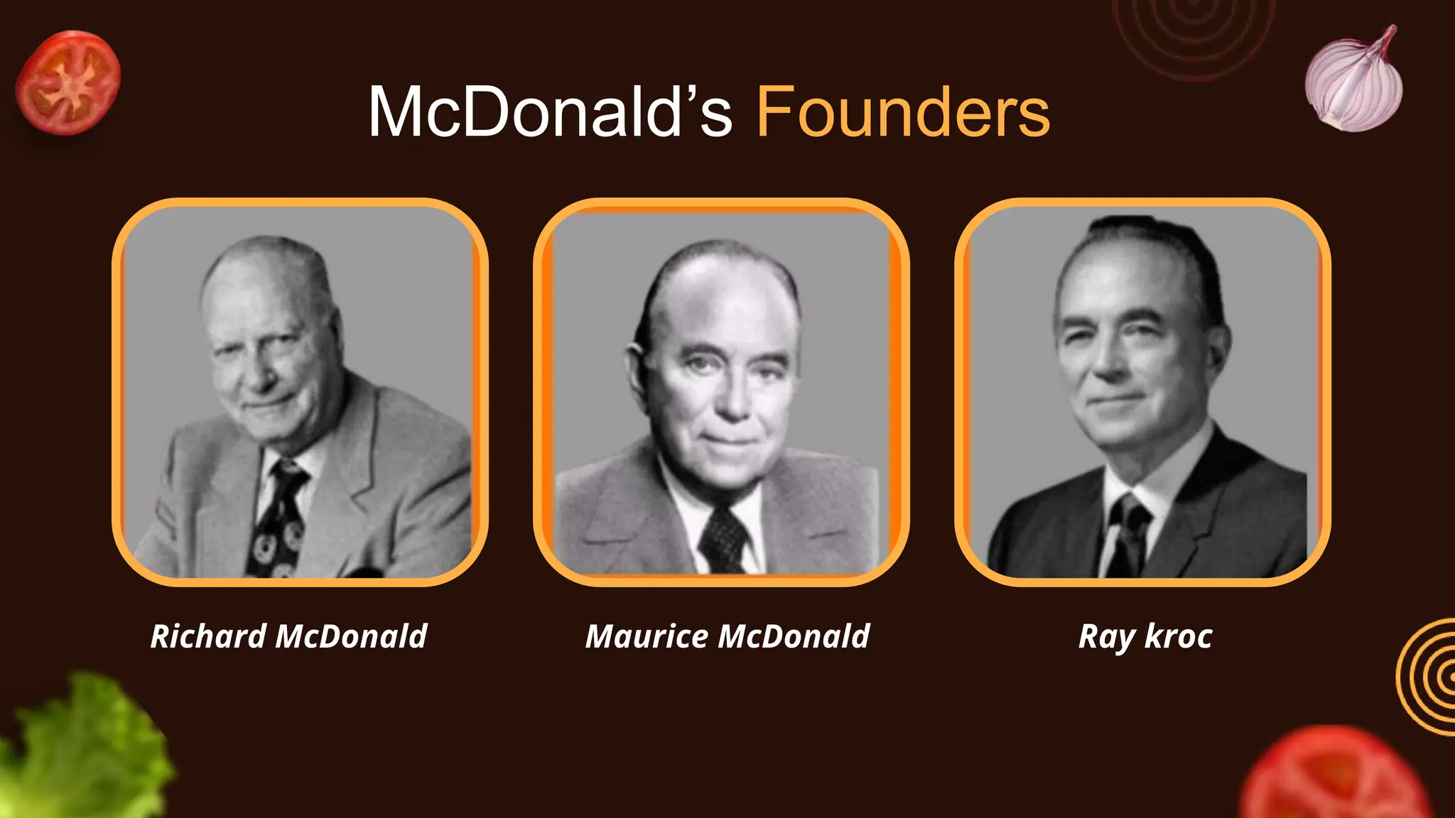 Who Created Mcdonalds