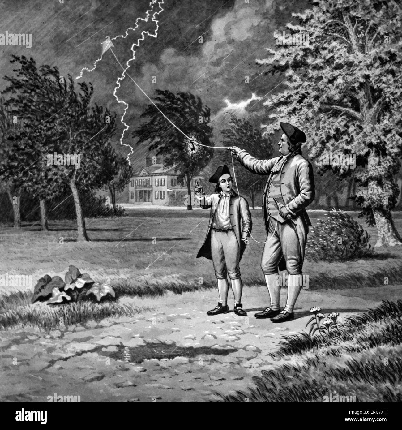 Who Invented Electricity Benjamin Franklin