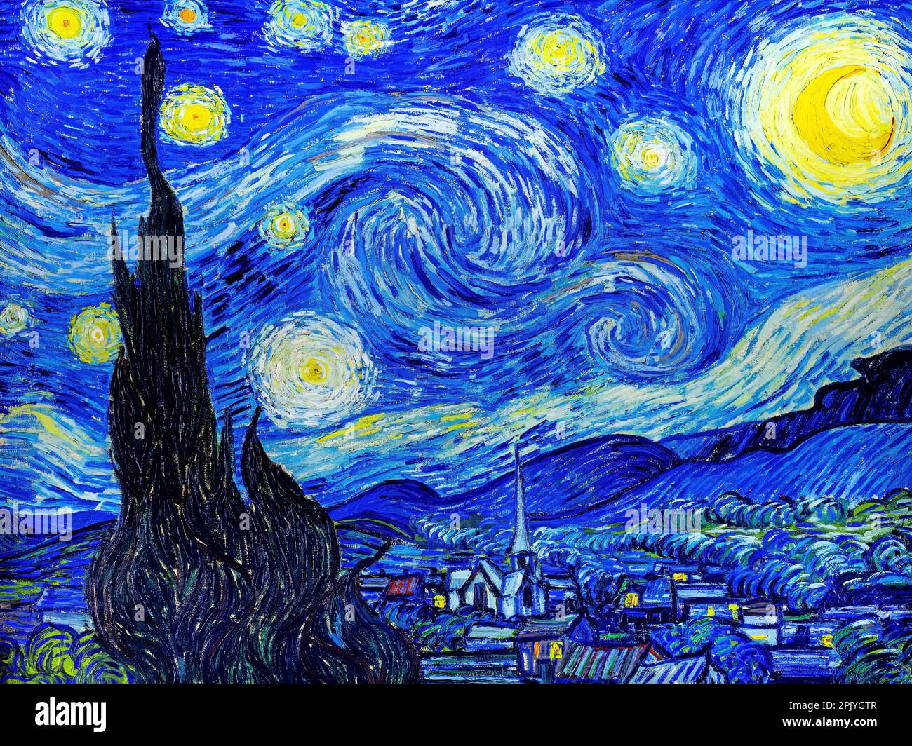 Who Painted A Starry Night