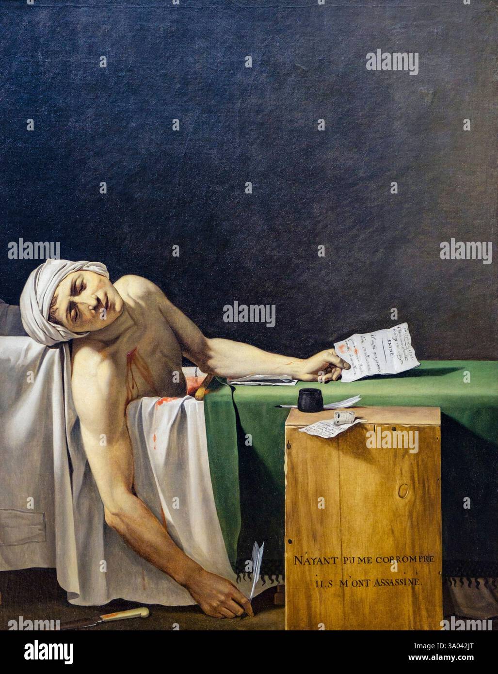 Who Painted Death Of Marat