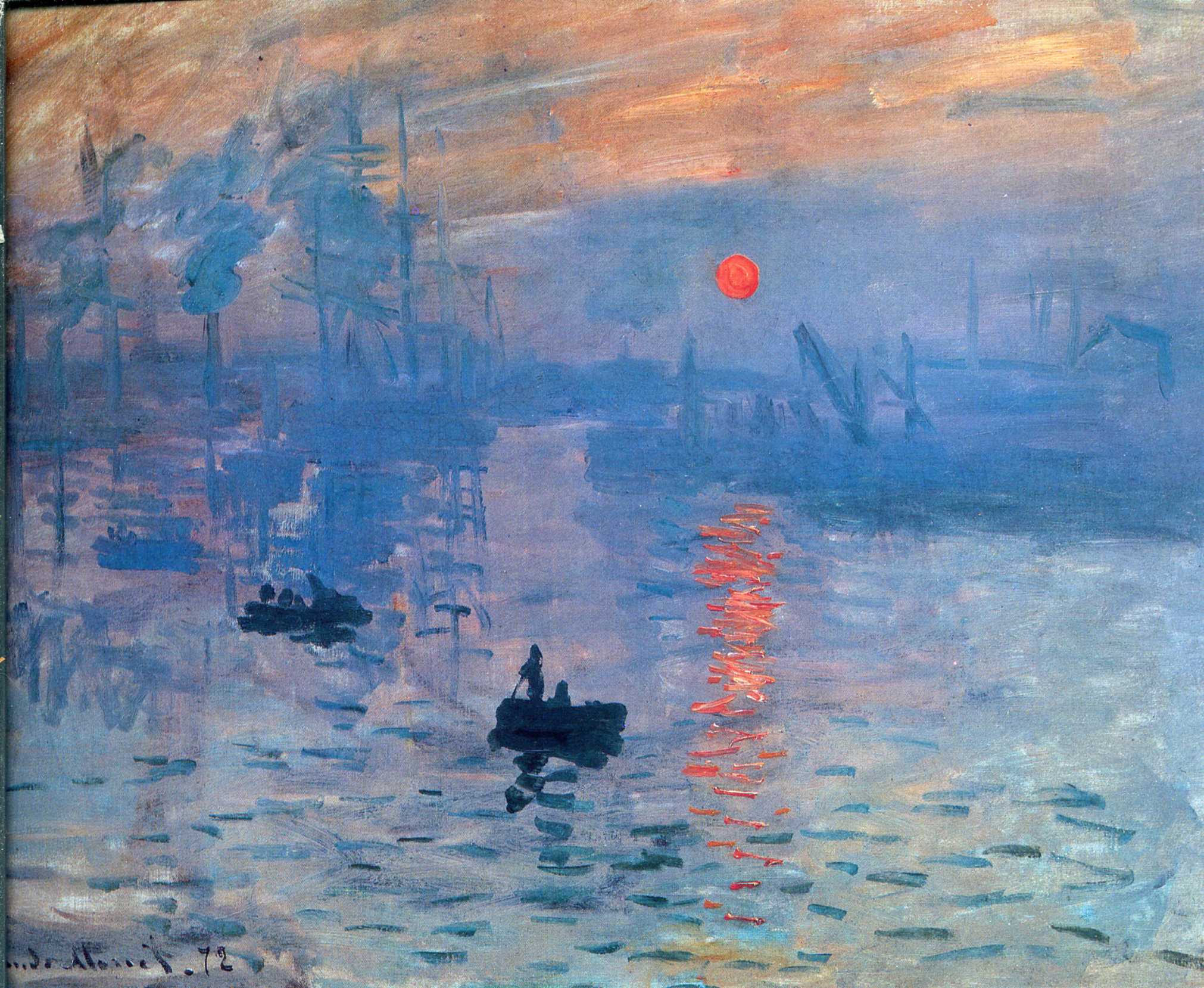 Who Painted Impression Sunrise