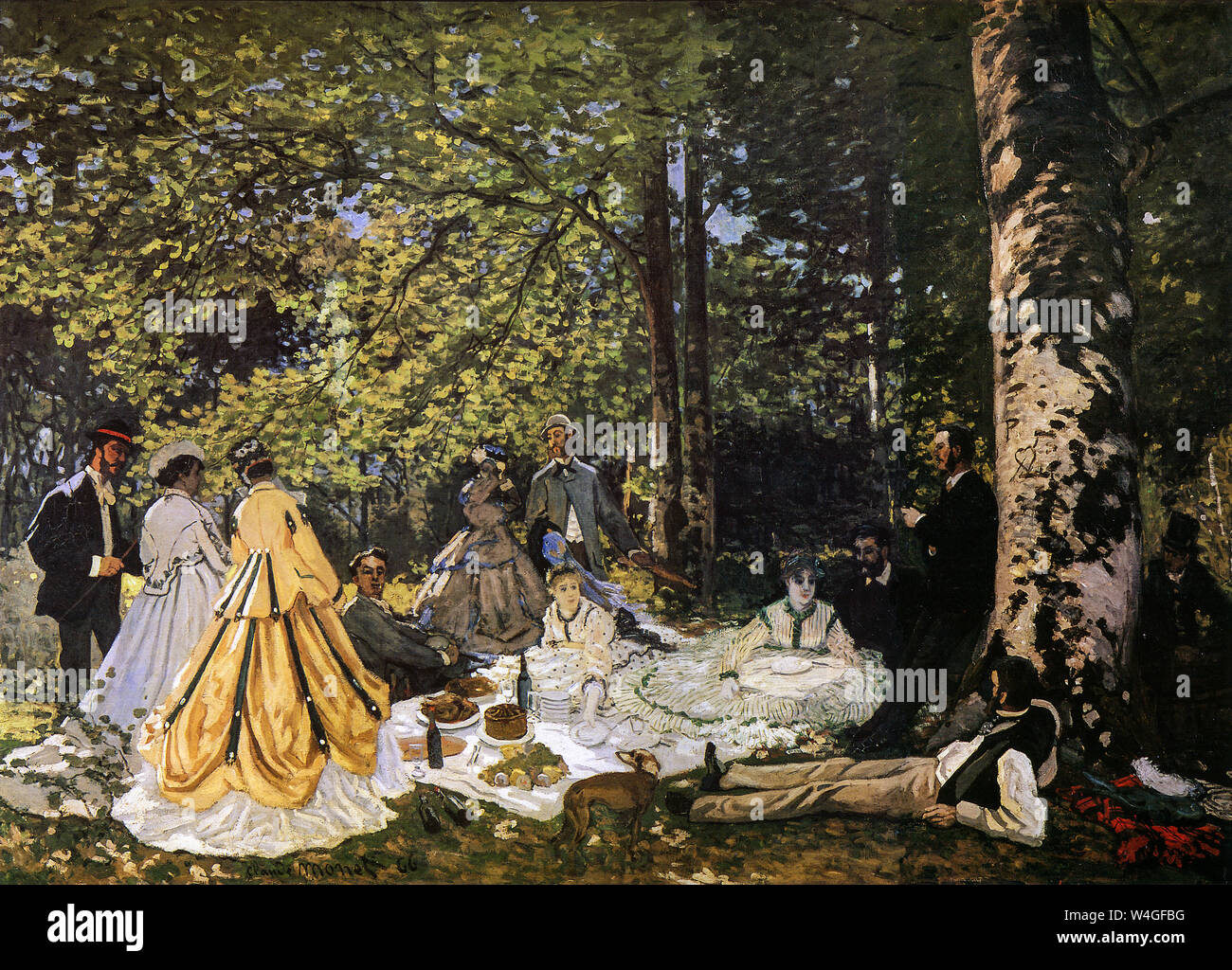 Who Painted Luncheon On The Grass