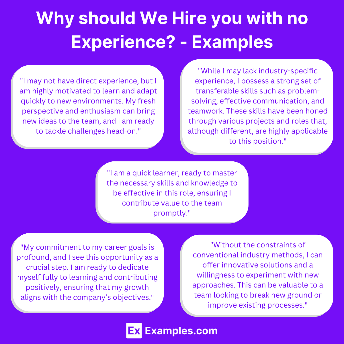 Why I Hire You
