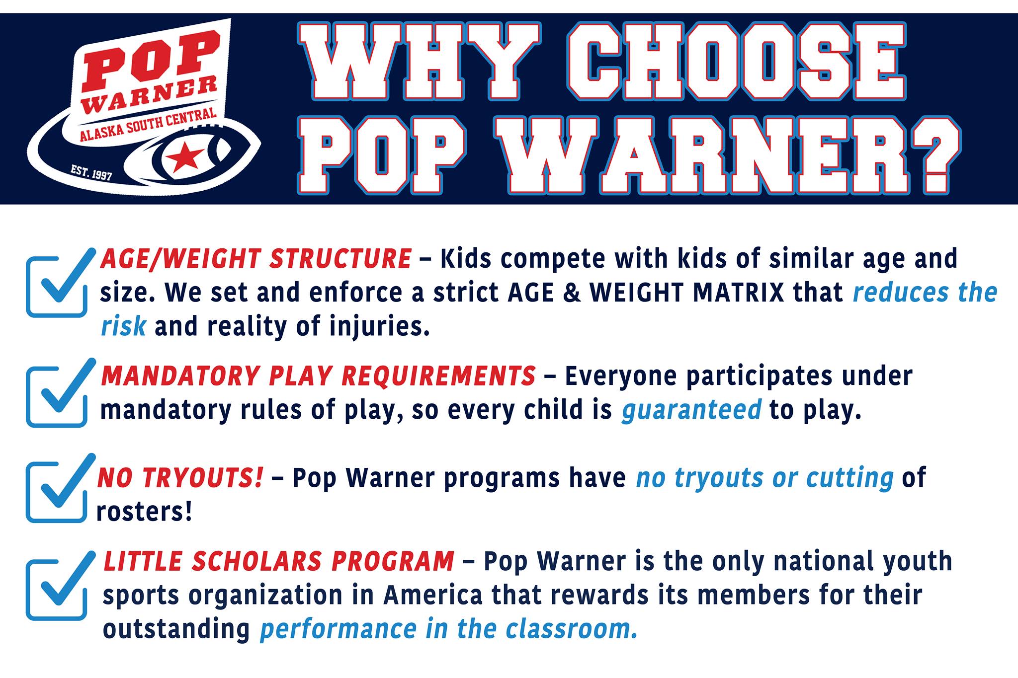 Why Pop Warner