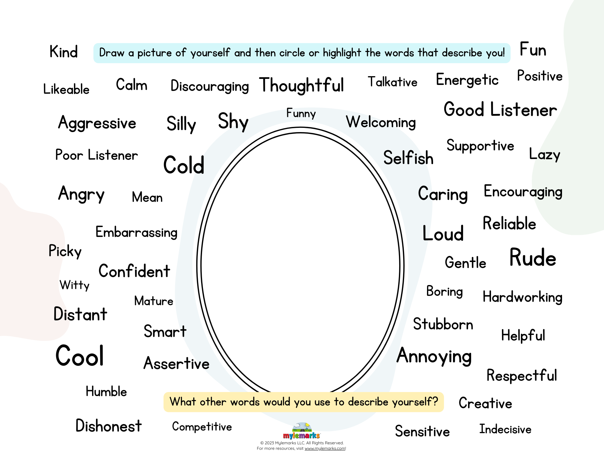 Words That Explain Me