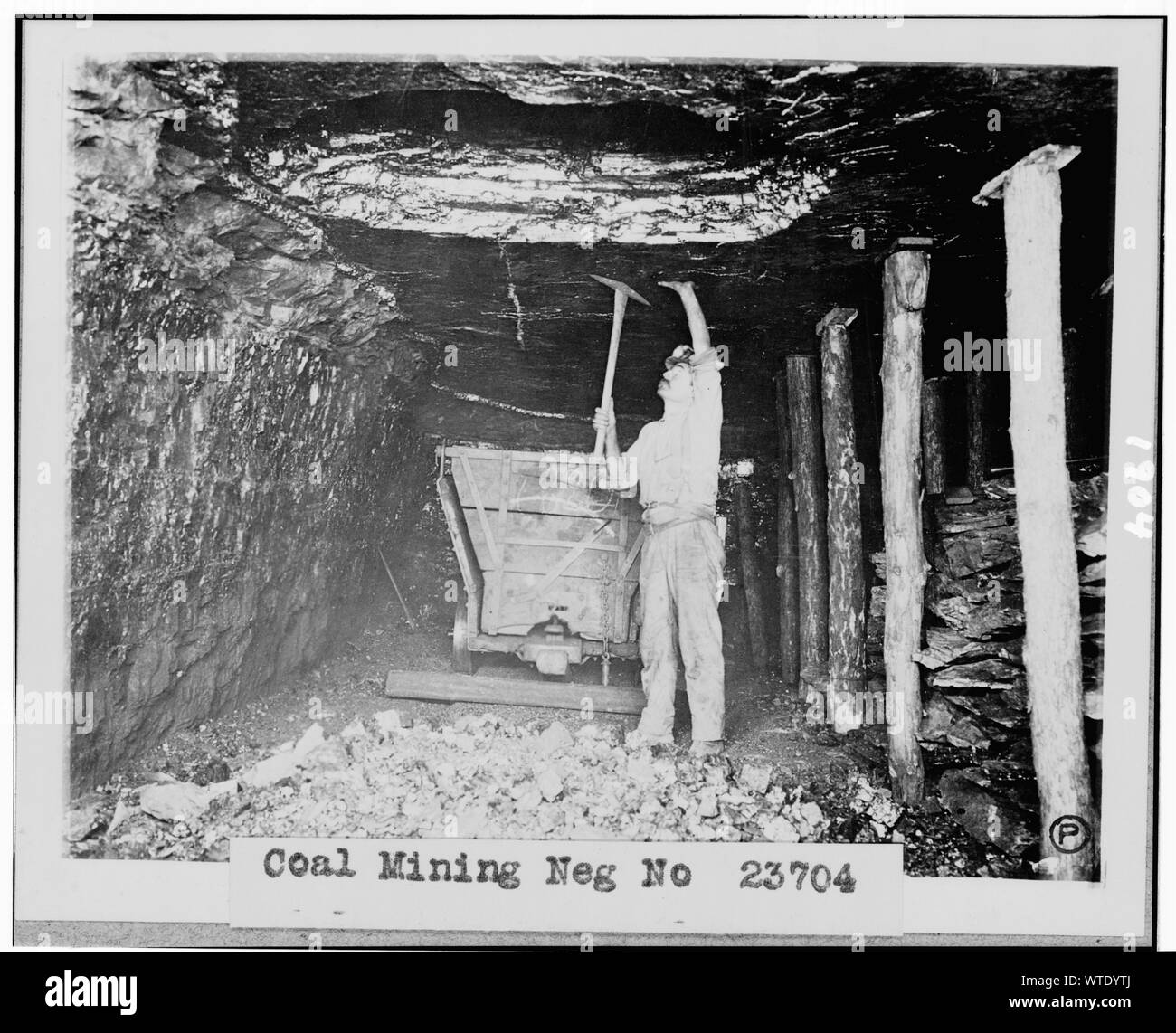 Working At A Coal Mine