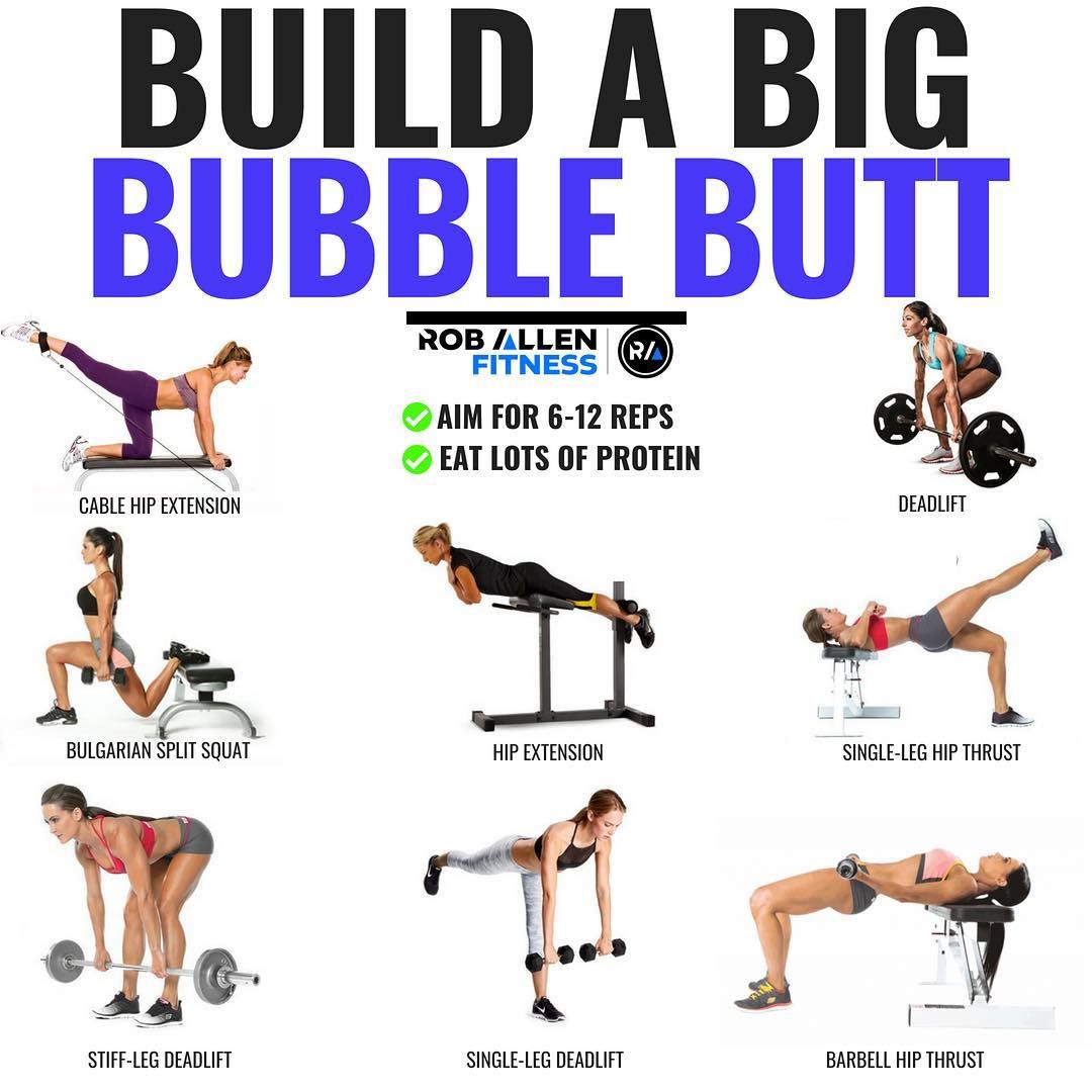 Workouts For The Gluteus Maximus
