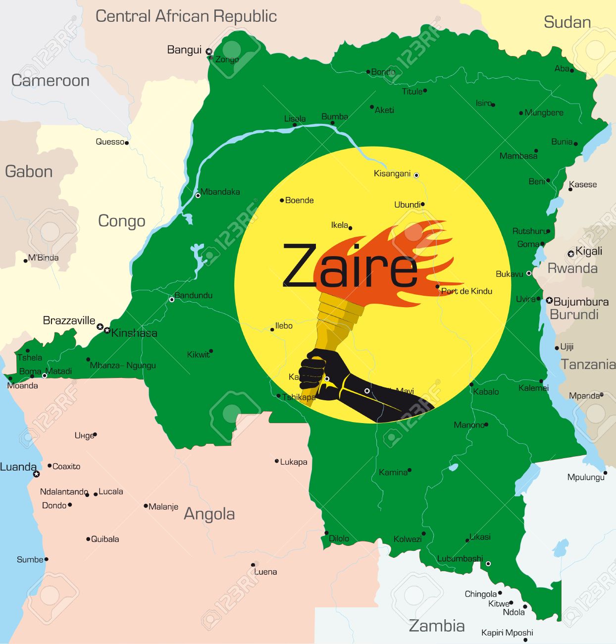 Zaire Country Religion